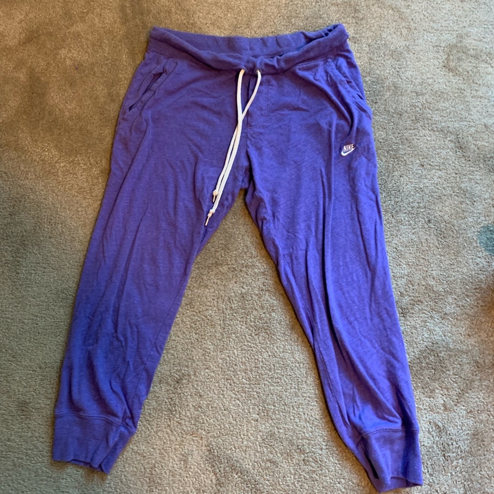 Nike cropped sweats